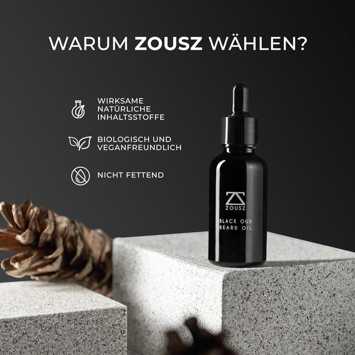 Image du produit Zousz Huile à barbe Black Oud (30 ml)
