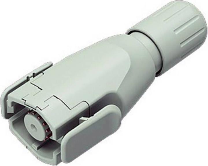 Actual product image Schubiger Binder 99 1721 000 12 Round plug connector, straight Total number of poles: 12 1 S
