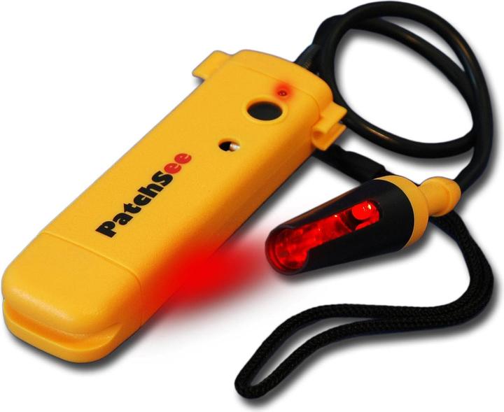 Actual product image PatchSee Cable Finder PRO-PatchLight Red