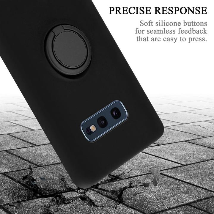 Productafbeelding Cadorabo TPU Vloeibare Ring Silicone Hoesje (Samsung Galaxy S10e)
