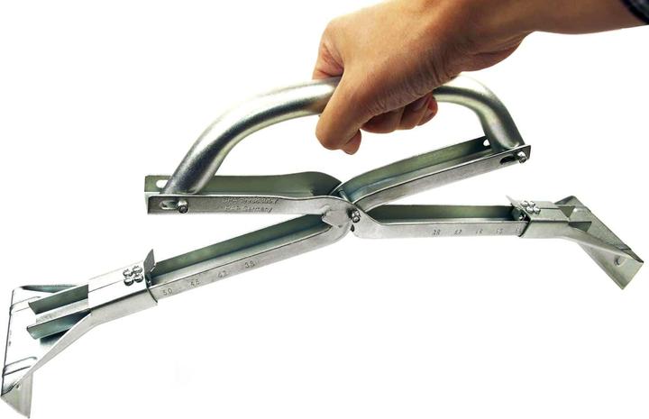 Produktbild HP Autozubehör Plattenheber Greifbereich 300-500 mm Tragfähigkeit 40 kg Eigengewicht 1 kg, verzinkt