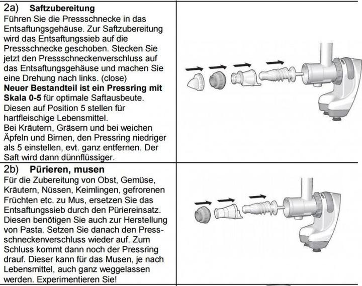 Actual product image VitaLeo Saftpresse 1200