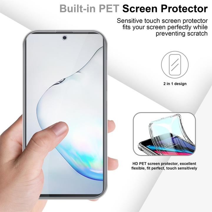 Actual product image Cadorabo TPU 360 Degree Case Cover (Samsung Galaxy A81)