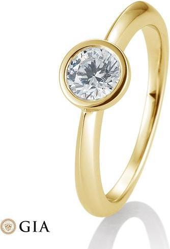 Produktbild Breuning Ring Zarge 0,40-0,60 ct. (58, 750/18 K Gold)