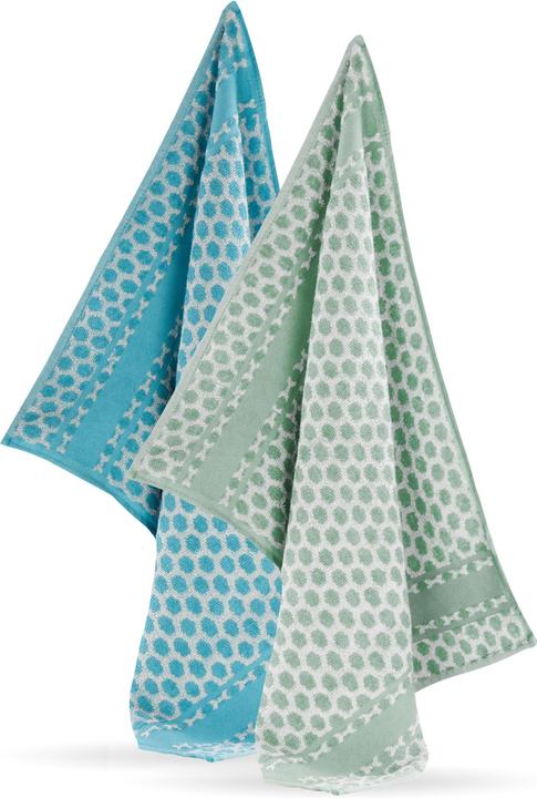 Produktbild Aspero 12 Frotte Baumwoll Geschirrtücher (50 x 70 cm)
