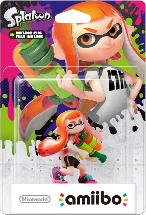 Image du produit Nintendo amiibo Splatoon - Fille Inkling (3DS XL, Wii U, 3DS)