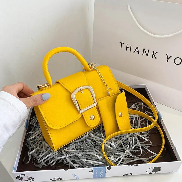 Image du produit Only-Bags.Store Mode Kleine Handtaschen und Geldbörsen Designer Umhängetasche Casual Flap Crossbody Top Handle Bags