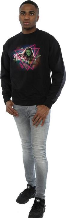 Actual product image Mens Guardians Of The Galaxy Neon Gamora Sweatshirt (XL)