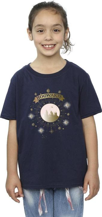 Actual product image Girls Hogwarts Yule Ball Cotton T-Shirt (140, 146)