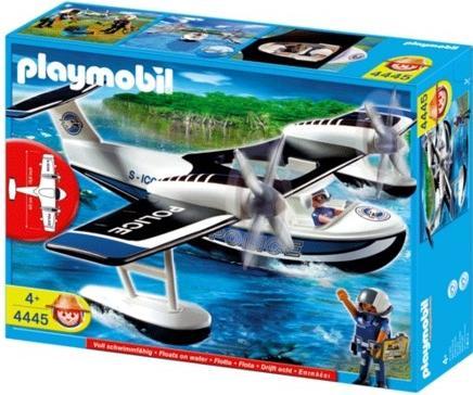 Actual product image Playmobil 4445 Police Seaplane For 5-10 Years (4445, Playmobil City Action)
