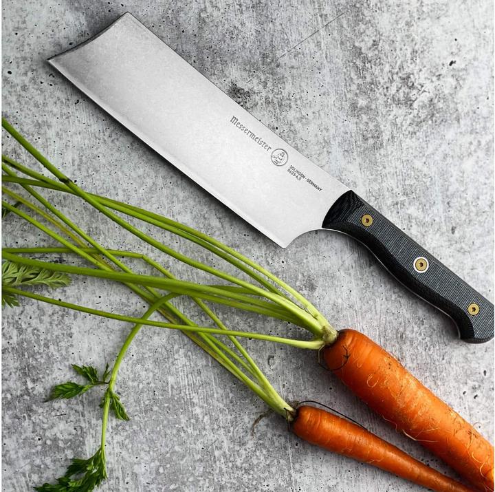 Produktbild Messermeister Küchenmesser Custom 16.5 cm, Grau/Schwarz (16.50 cm)
