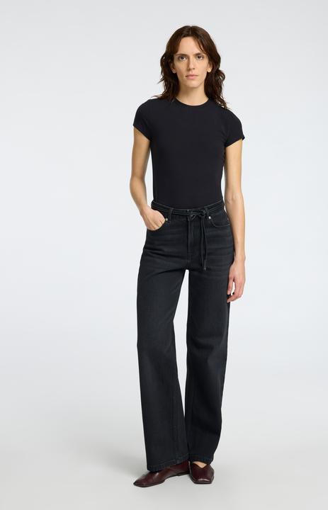 Actual product image Selected Femme Slim fit T-shirt with round neckline (L)