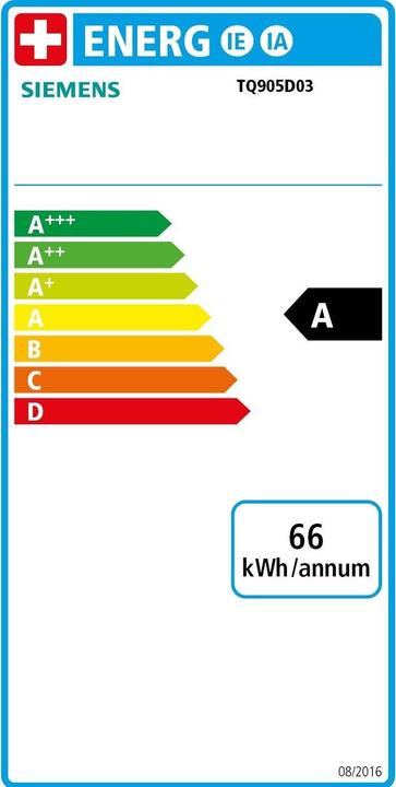 Energy Label Siemens EQ900 TQ905D03