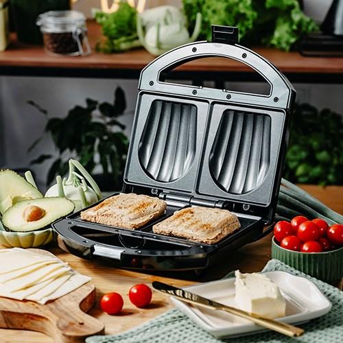 Image du produit Adler Machine à sandwich | AD 3069 | 750 W | Nombre de plaques 1 | Noir (Prise UE)