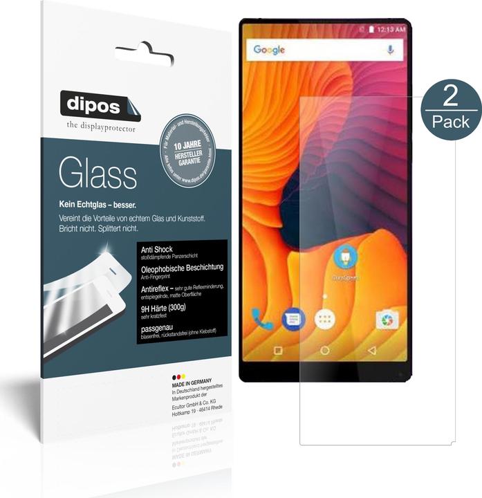 Image du produit Dipos Film de Protection d’écran Anti-Shock (2 pièce(s), Ulefone MIX 2)