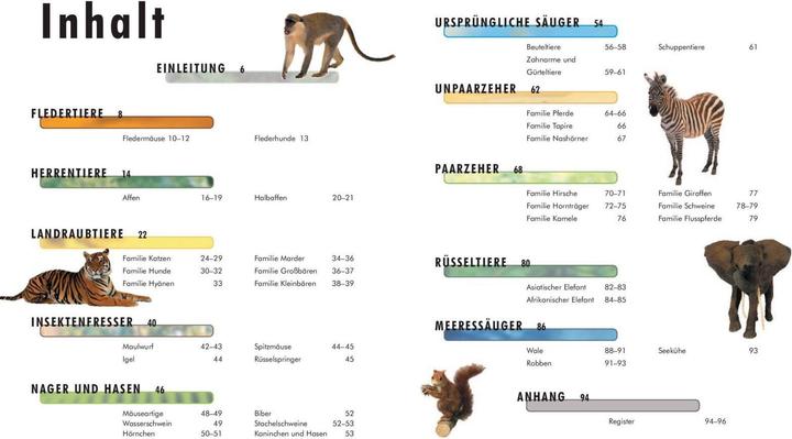 Produktbild Erlebniswelt Wissen Säugetiere (Deutsch, 2022)