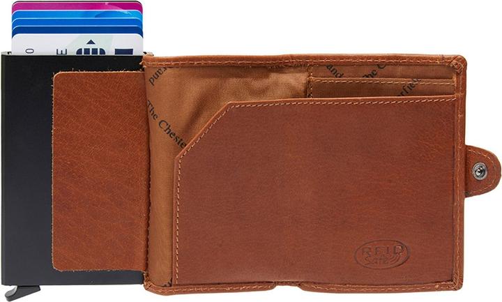 Immagine prodotto The Chesterfield Brand Porta carte di credito Albury con protezione RFID in pelle 7 cm