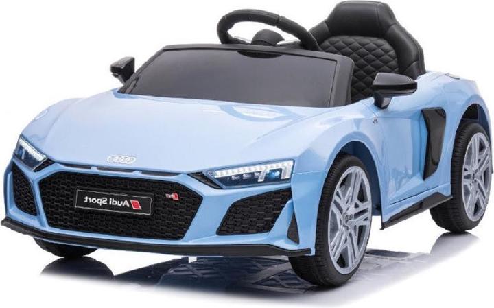 Produktbild Es-toys Kinderfahrzeug blau - Elektro Auto "Audi R8 Spyder" - Lizenziert - 12V7AH Akku Und 2 Motoren (12 V)