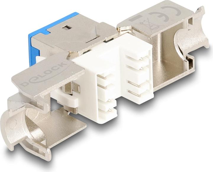Image du produit Delock Module Keystone RJ45 femelle vers LSA Cat.6A sans outils (Module Keystone)