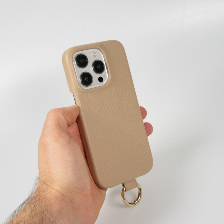 Actual product image PhoneLook Premium Luxury case with adjustable and detachable leather strap + MagSafe (Apple iPhone 14 Pro)