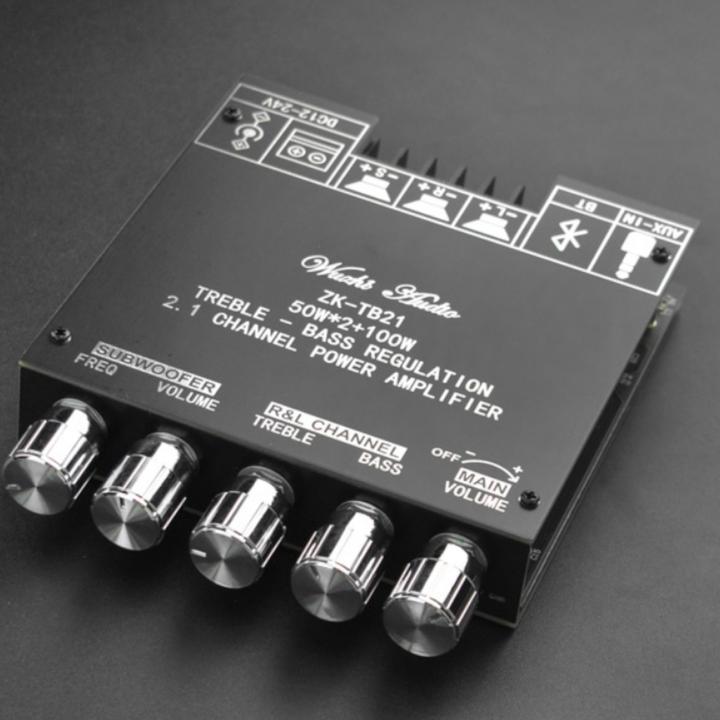 Produktbild DFRobot Digitaler Bluetooth Verstärker 2x50W+100W Subwoofer (Verstärker)