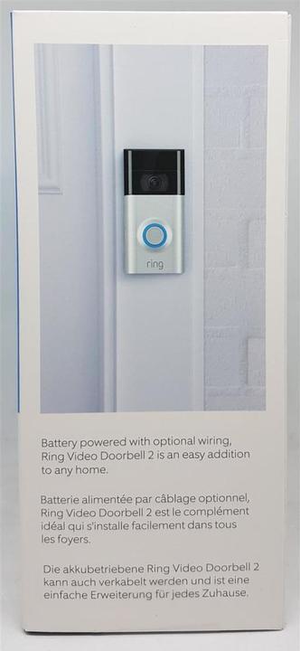 Actual product image Ring Video Doorbell 2 (App, Wi-Fi, Wireless, Cable)