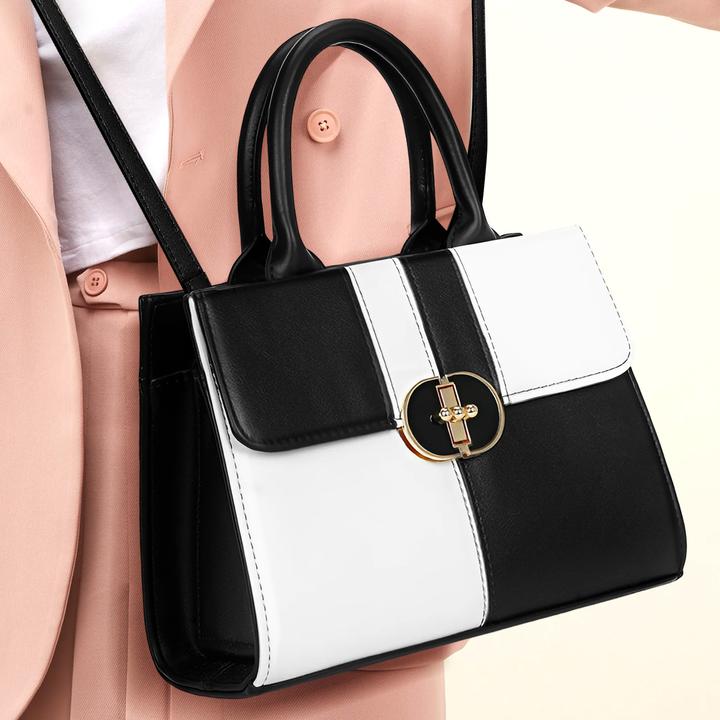 Actual product image Gallantry C-0184-BLACKWHITE Handtasche