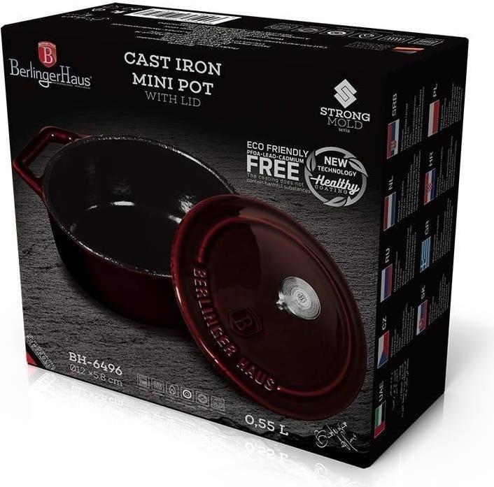 Image du produit BerlingerHaus Petit pot en fonte émaillée 550ml BH-6496 (Casserole)