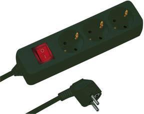Produktbild REV Tischsteckdose 3-fach 1,4 m mit Schalter (3 x, CEE 7/3, 1.40 m)