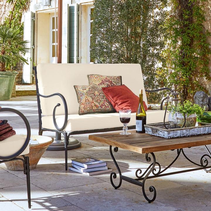 Produktbild Loberon Sofa Massana schwarz/weiss