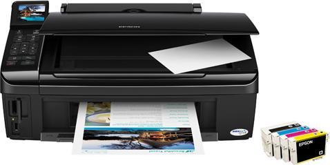 Epson Stylus SX510W, All-in-One, WLAN (Inktpatroon, Kleur)