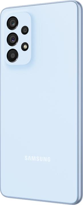 Actual product image Samsung Galaxy A53 5G (128 GB, Awesome Blue, 6.50", Dual SIM, 64 Mpx, 5G)