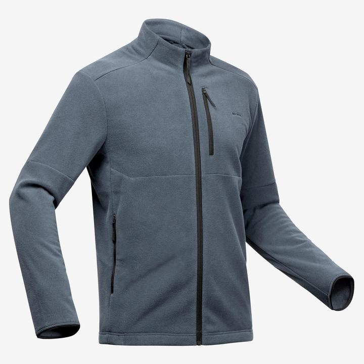 Actual product image Quechua Mh 500 Hiking Fleece Jacket Abyss Grey (XL)