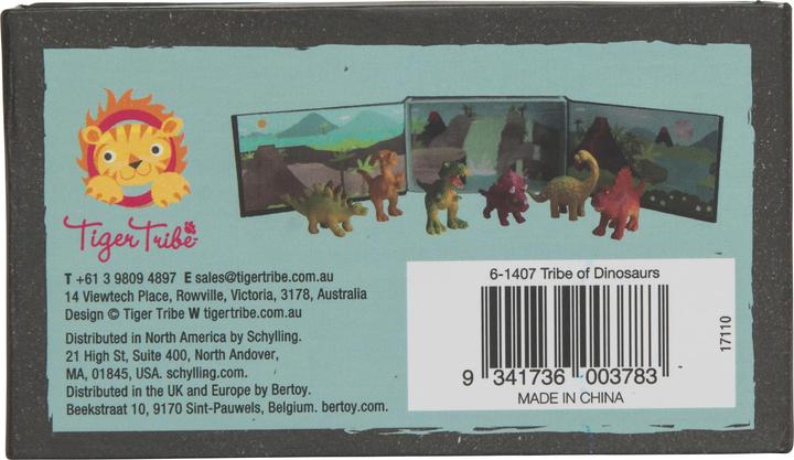 Actual product image Selecta Spielzeug Spielset mit Figuren des Dinosaurierstamms