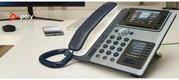 Actual product image HP Poly Edge E450 IP PH PoE-e