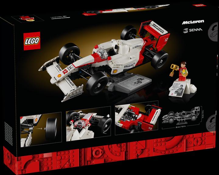 Actual product image LEGO McLaren MP4/4 & Ayrton Senna (10330, LEGO Icons)