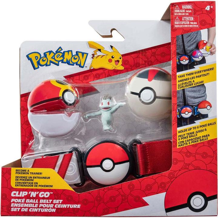 Image du produit Boti Kit de jeu Clip N Go Ceinture Pokeball Pokemon - Machop