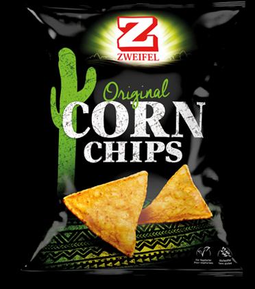 Actual product image Zweifel Corn Chips Original (125 g)