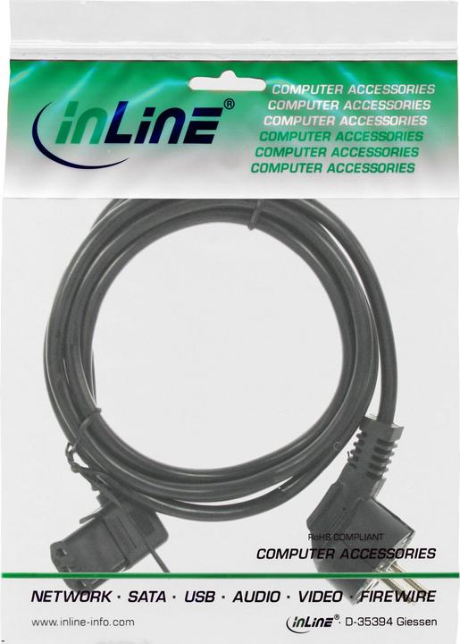 Produktbild InLine Netzkabel (0.50 m)