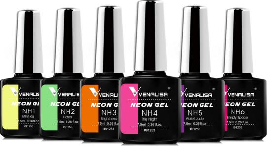 Image du produit Venalisa Kit de vernis en gel 2208 (Vernis à ongles effet gel)