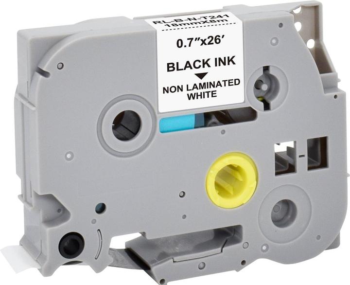 Actual product image Neutral PTOUCH TZEN241 WEISS-SCHWARZ (1.80 cm, White)