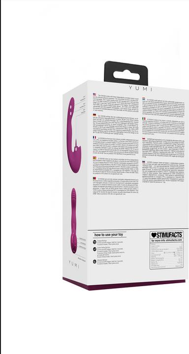 Actual product image Shots Yumi - Triple G-Spot Finger Motion Vibrator