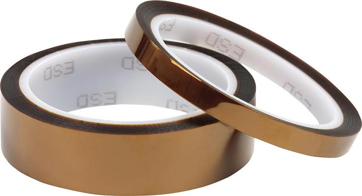 Actual product image Eurostat ESD adhesive tape, bronze, 33m x 19mm (19 mm)