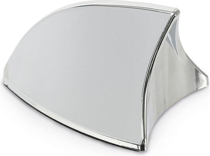Image du produit EAL 521201 Antenne requin de voiture en plastique Chrome L x H P 115 75 65