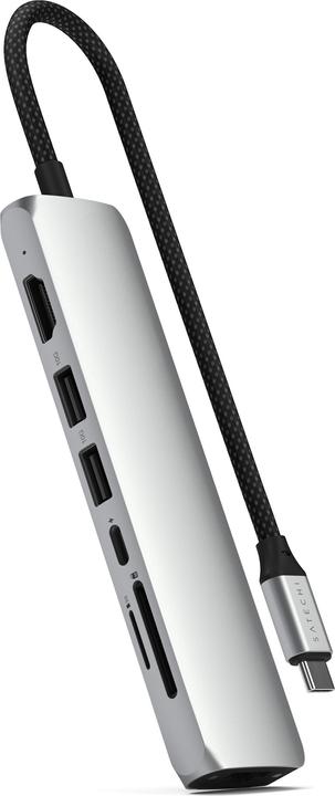 Produktbild Satechi Slim 7 (USB-C, 7 Ports)