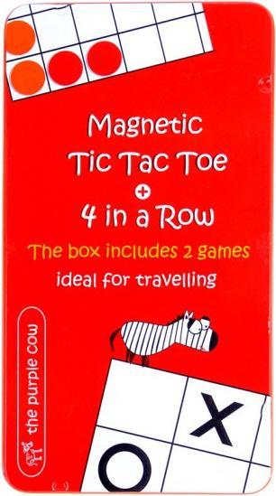 Carletto Magnetic Tic Tac Toe 4 Wins Travel Game (Deutsch)