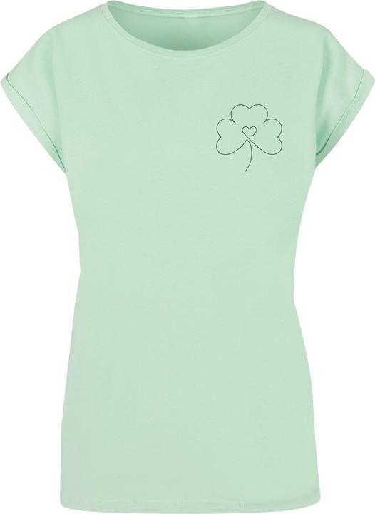 Merchcode Ladies Spring - Leaf Clover Flower T-Shirt - 116567