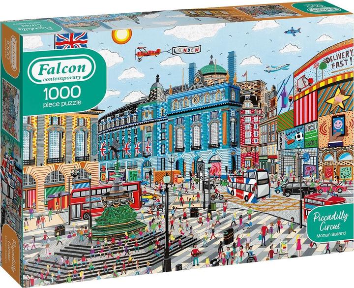Actual product image Jumbo 11354 - Contemporary Piccadilly Circus, jigsaw puzzle, 1000 pieces (1000 pieces)
