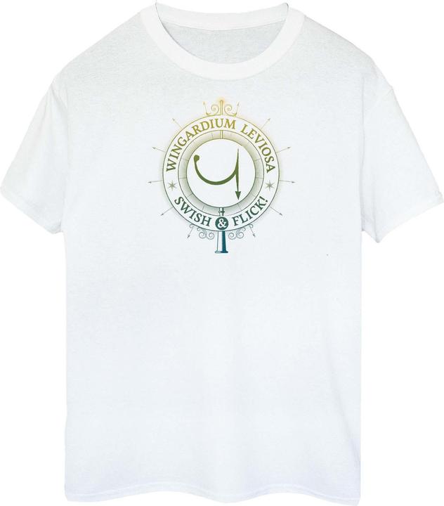 Actual product image Womens/Ladies Wingardium Leviosa Cotton T-Shirt (S)