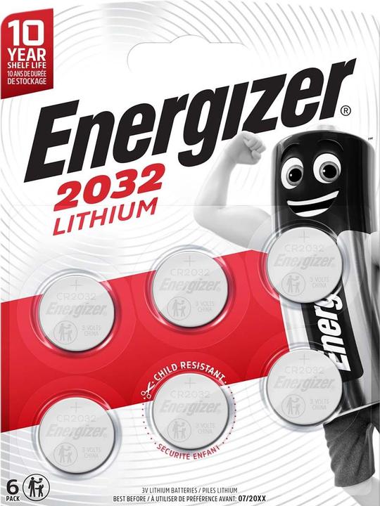 Energizer CR2032 (6 Stk., CR2032, 240 mAh)